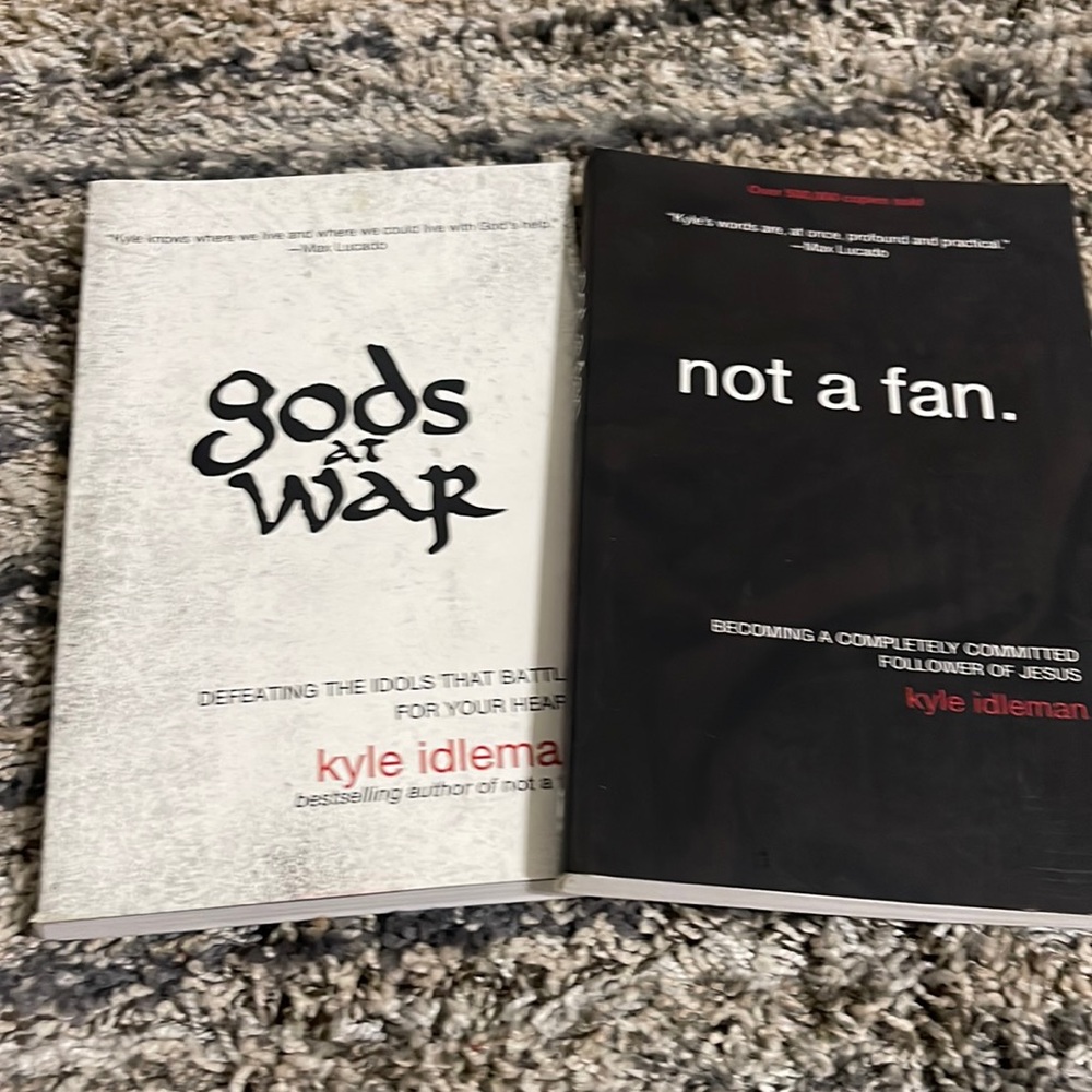 2 Kyle Idleman Books